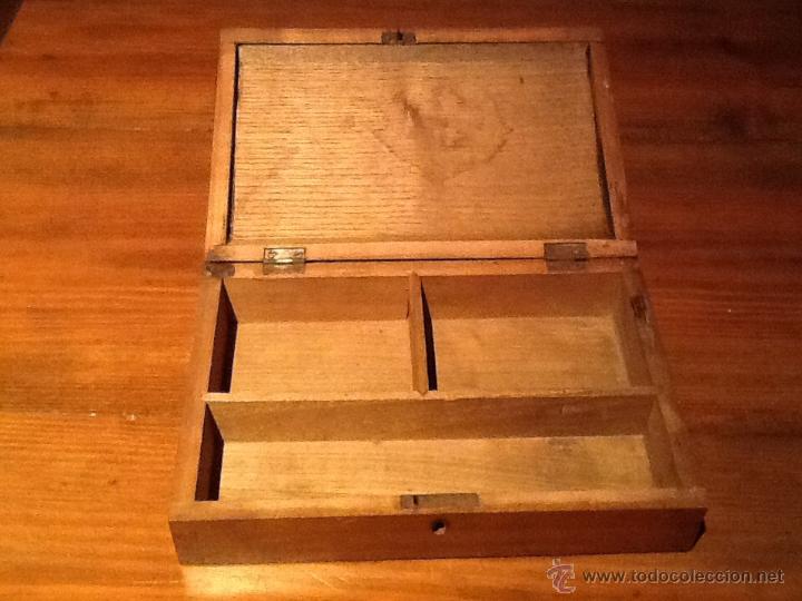 Antig&uuml;edades: CAJA DE CAOBA ANTIGUA - Foto 2