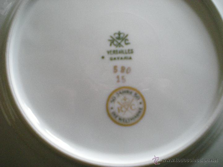 Antig&uuml;edades: PORCELANA DE BAVARIA MODELO VERSALLES - Foto 2