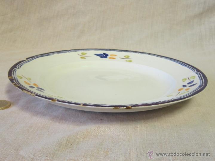 Antig&uuml;edades: PLATO ANTIGUO CON SELLO DE VARGAS - Foto 2
