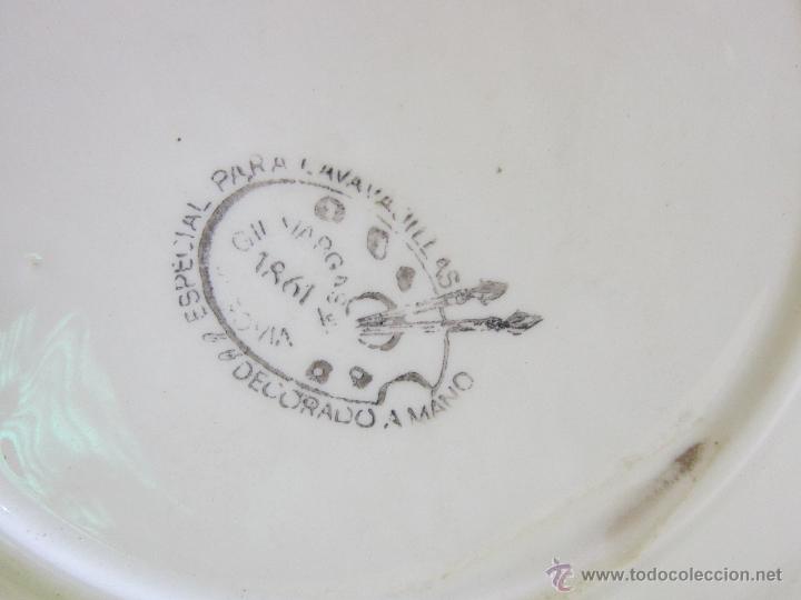 Antig&uuml;edades: PLATO ANTIGUO CON SELLO DE VARGAS - Foto 4
