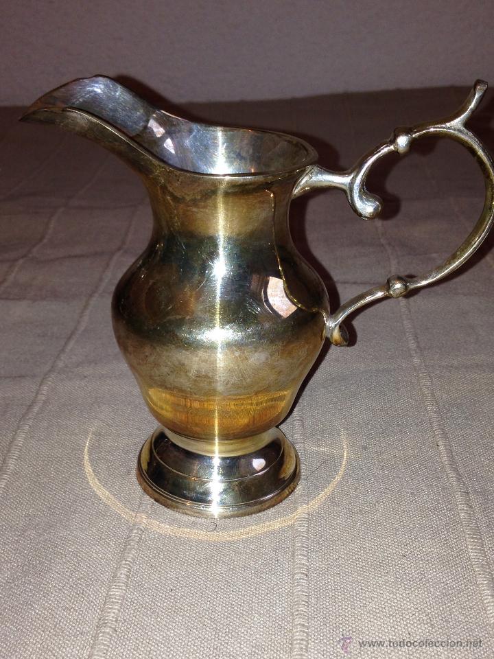Antig&uuml;edades: Juego de caf&eacute; y t&eacute; en alpaca plateada - Foto 4