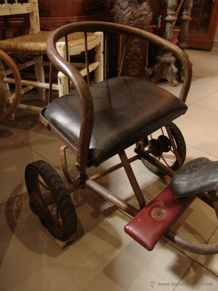 Antig&uuml;edades: ANTIGUO TRICICLO DE 2 PLAZAS - Foto 3