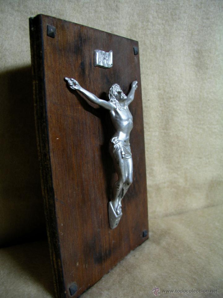 Antig&uuml;edades: TABLA CON CRISTO - Foto 1