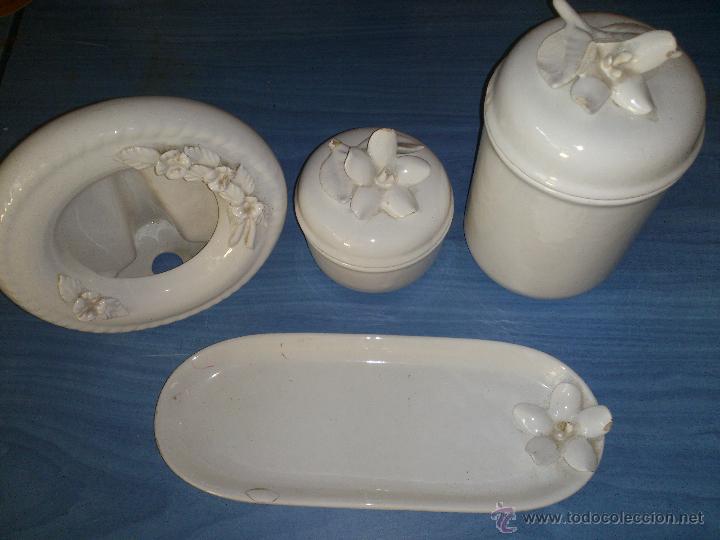 Antig&uuml;edades: ANTIGUO JUEGO DE TOCADOR - Foto 1