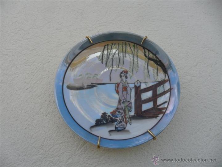 Antig&uuml;edades: peque&ntilde;o plato oriental - Foto 1