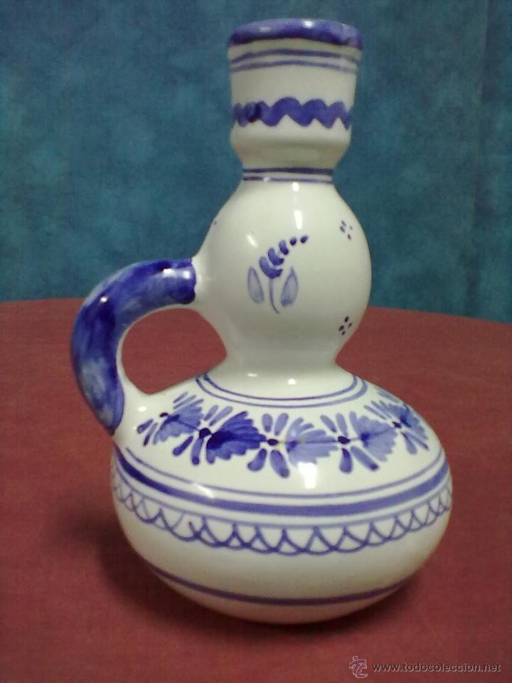 Antig&uuml;edades: BOTELLA DE MOLDE TALAVERA - Foto 1