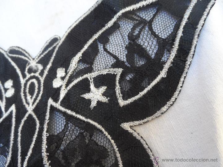 Antig&uuml;edades: aplique bordado mariposa - Foto 2