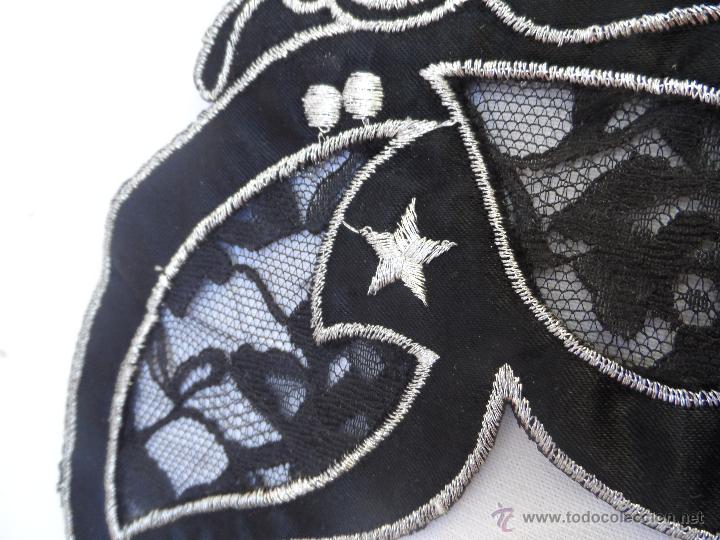 Antig&uuml;edades: aplique bordado mariposa - Foto 3