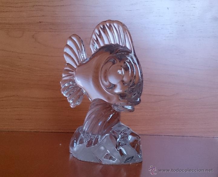 Antig&uuml;edades: Gracioso pez en cristal . - Foto 8