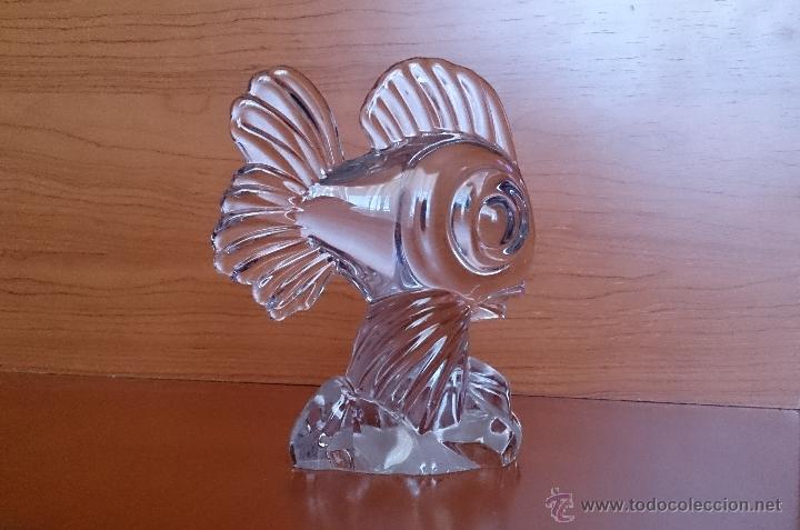 Antig&uuml;edades: Gracioso pez en cristal . - Foto 11