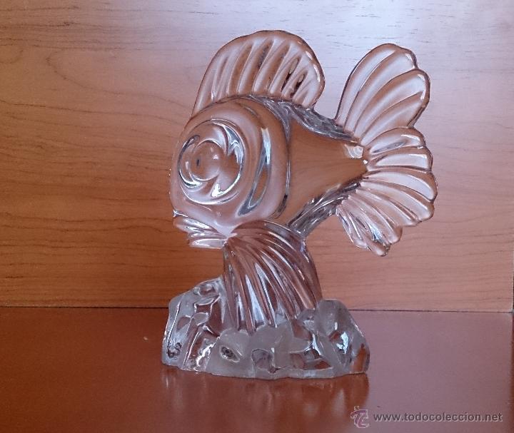 Antig&uuml;edades: Gracioso pez en cristal . - Foto 17