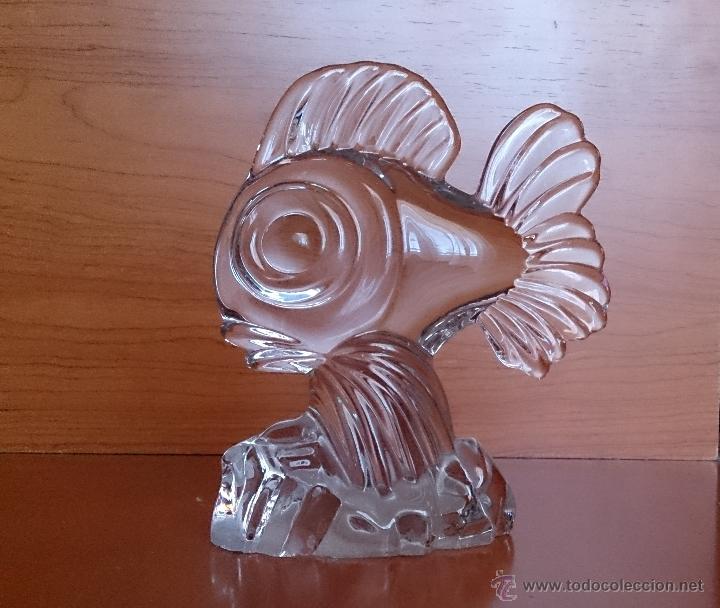 Antig&uuml;edades: Gracioso pez en cristal . - Foto 18