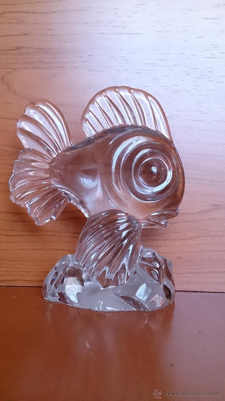Antig&uuml;edades: Gracioso pez en cristal . - Foto 19