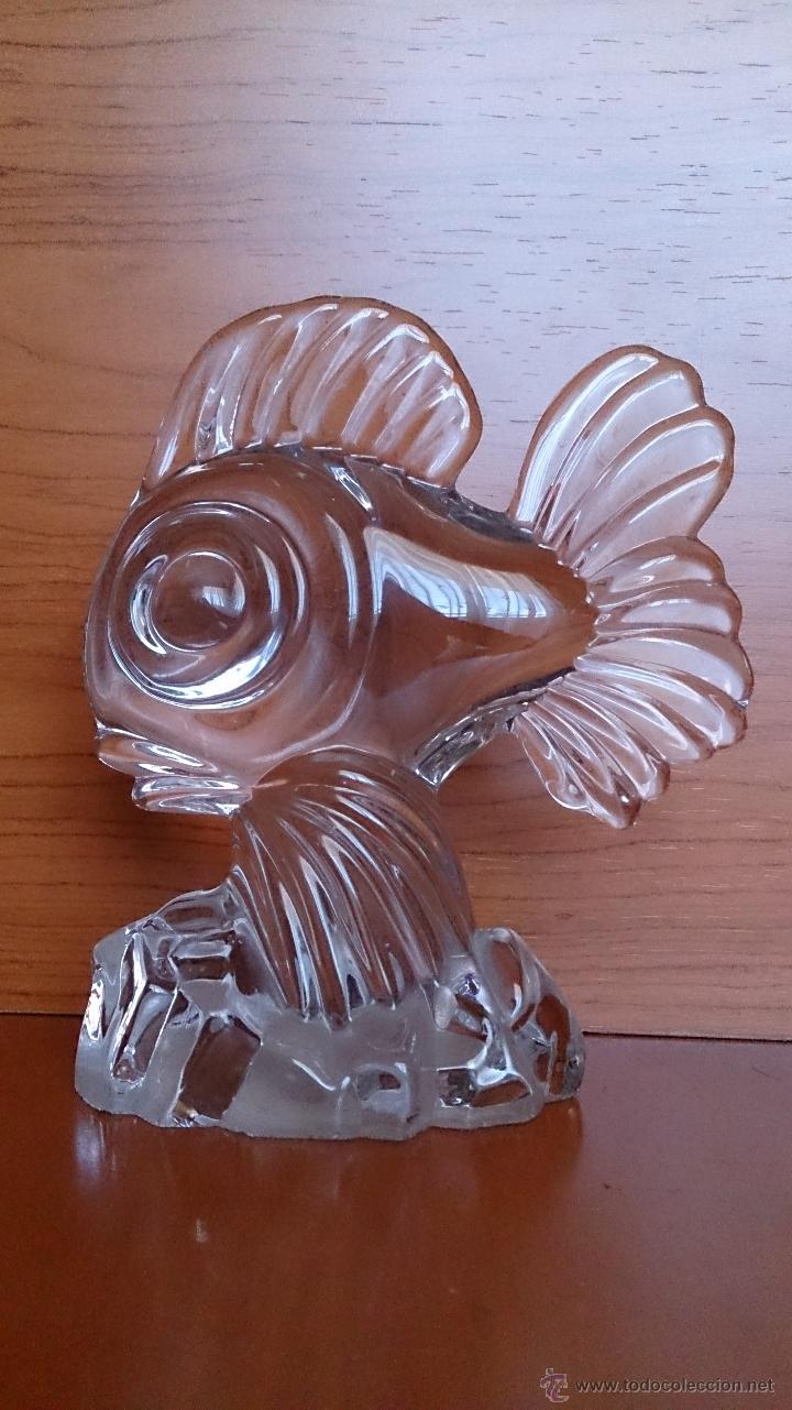 Antig&uuml;edades: Gracioso pez en cristal . - Foto 20
