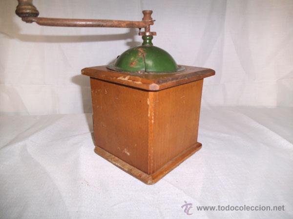 Antig&uuml;edades: ANTIGUO MOLINILLO DE CAF&Eacute; DE MADERA - Foto 2
