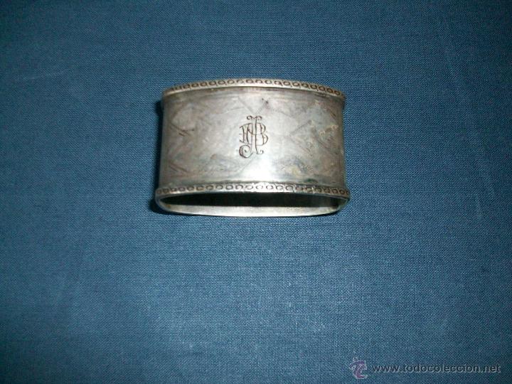 Antig&uuml;edades: SERVILLETERO DE PLATA SIN CONTRASTES - - Foto 1