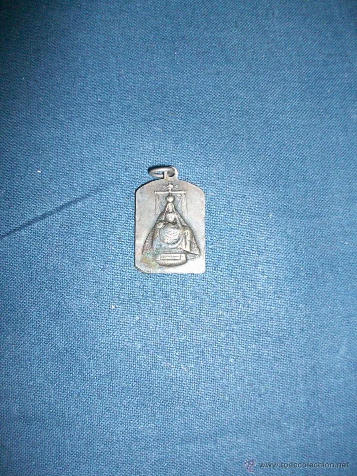 Antig&uuml;edades: MEDALLA DE PLATA - SAGRADO CORAZON Y VIRGEN - Foto 1
