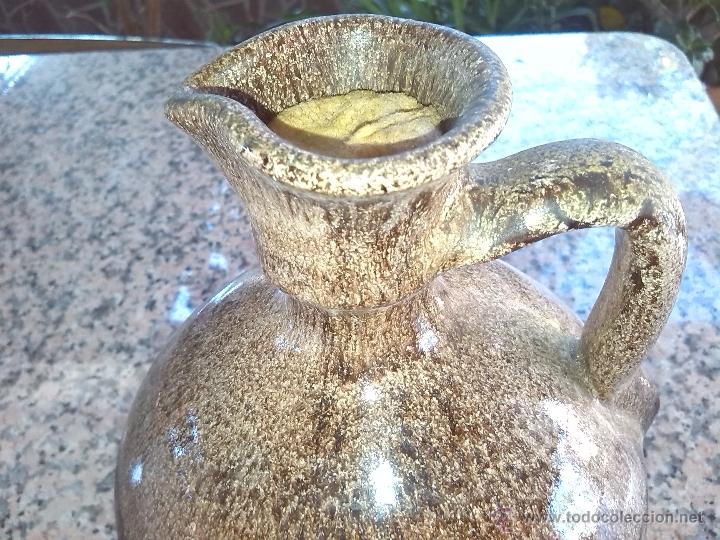 Antig&uuml;edades: antigua aceitera vidriada - Foto 2