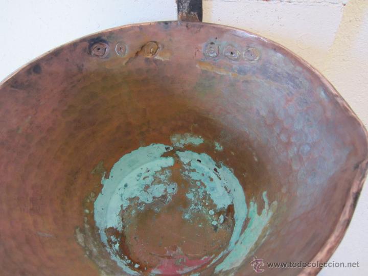 Antig&uuml;edades: cucharon de cobre - Foto 3