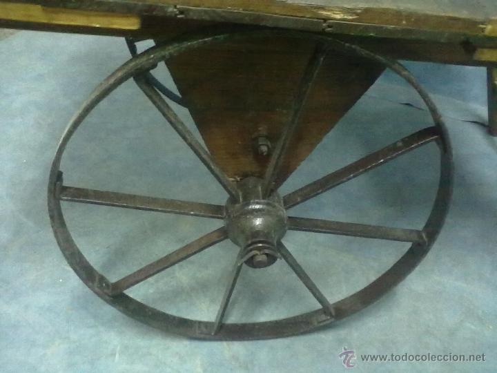 Antig&uuml;edades: CARRO DE MANO PINO E HIERRO - Foto 4