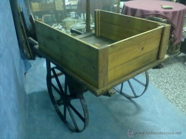 Antig&uuml;edades: CARRO DE MANO PINO E HIERRO - Foto 8