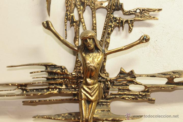 Antig&uuml;edades: CRISTO - METAL DORADO - Foto 2