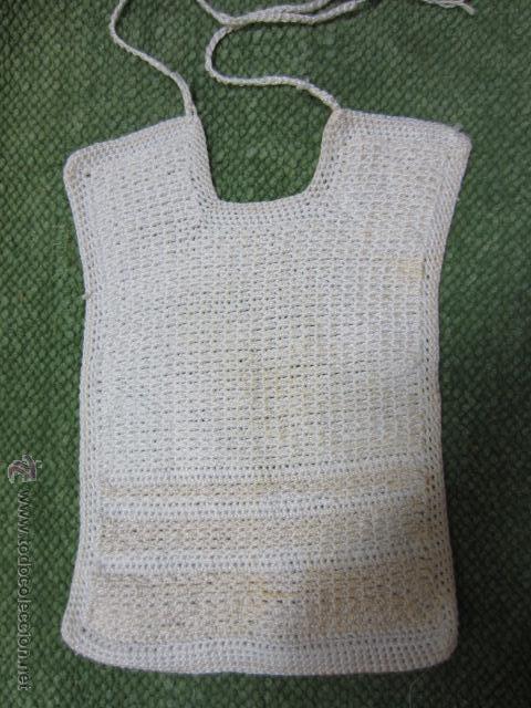 Antig&uuml;edades: Pechito de bebe a ganchillo ( crochet ) - Foto 1