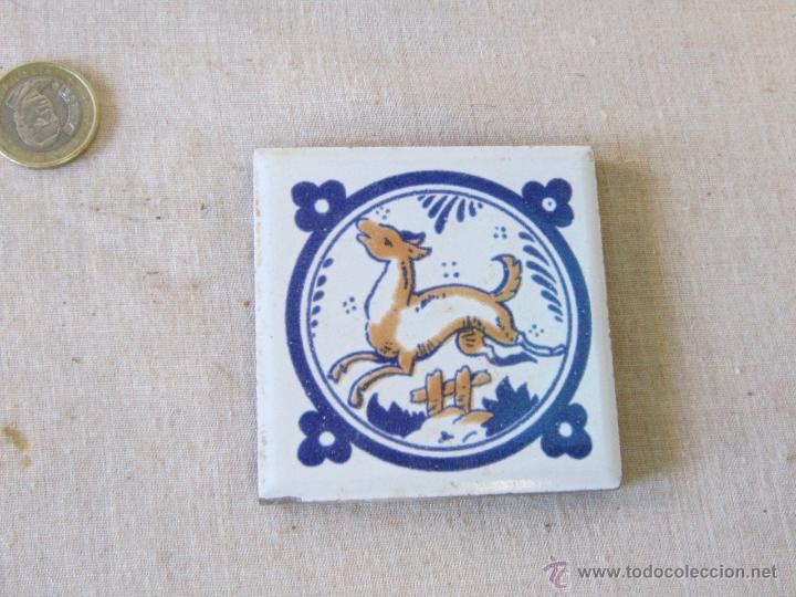 Antig&uuml;edades: AZULEJO PEQUE&Ntilde;O - Foto 1