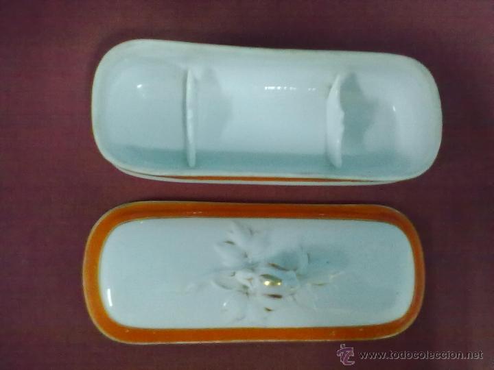 Antig&uuml;edades: PEINERA DE LOZA SIN MARCAS - Foto 3