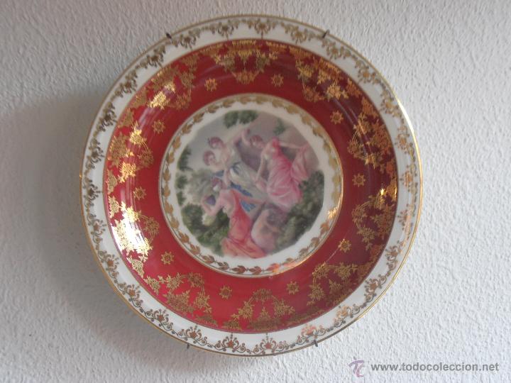 Antig&uuml;edades: PLATO DE PORCELANA ANTIGUO - Foto 1