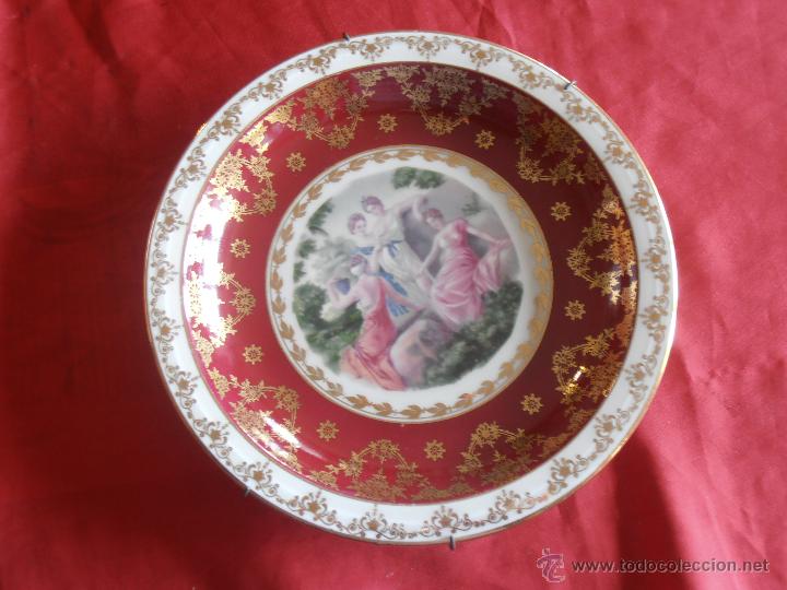 Antig&uuml;edades: PLATO DE PORCELANA ANTIGUO - Foto 2