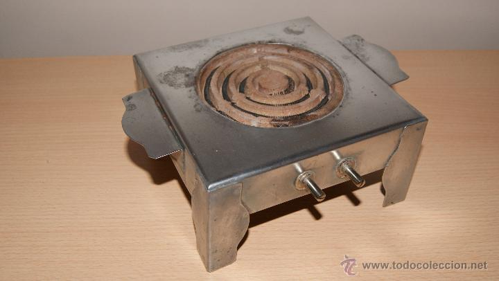 Antig&uuml;edades: Infiernillo el&eacute;ctrico a&ntilde;os 60 - Funciona - Foto 4