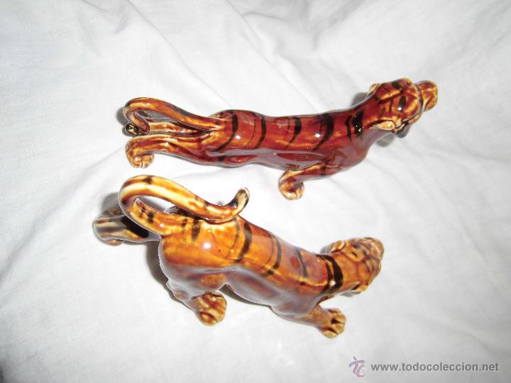 Antig&uuml;edades: TIGRES DE PORCELANA - Foto 4