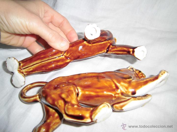Antig&uuml;edades: TIGRES DE PORCELANA - Foto 6