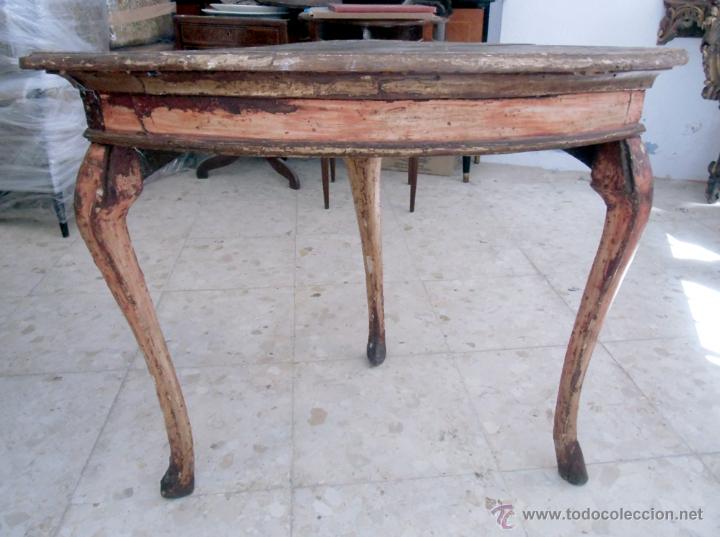 Antig&uuml;edades: Consola -rinconera del siglo XVIII - Foto 2