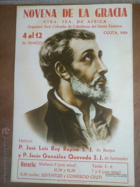 Antig&uuml;edades: NOVENA DE LA GRACIA CEUTA 1984 - Foto 1