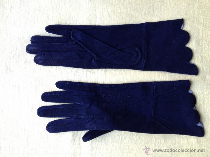 Antig&uuml;edades: PAR DE GUANTES - Foto 1