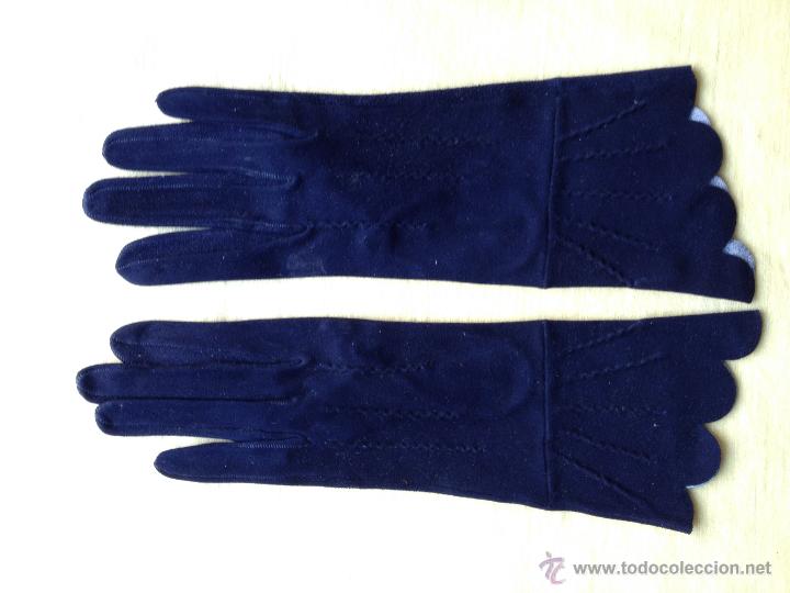 Antig&uuml;edades: PAR DE GUANTES - Foto 2