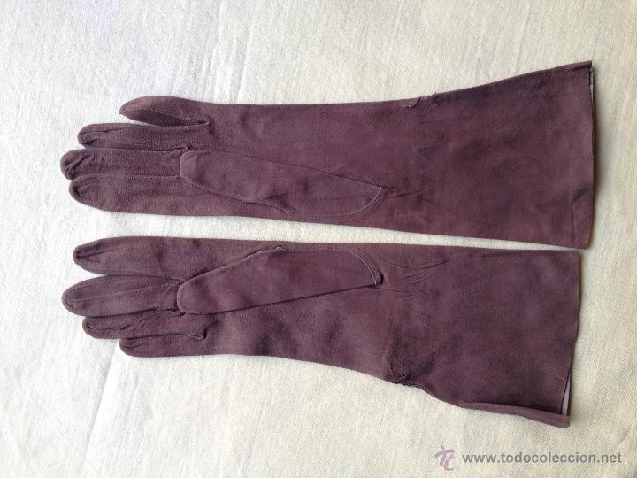 Antig&uuml;edades: PAR DE GUANTES - Foto 3