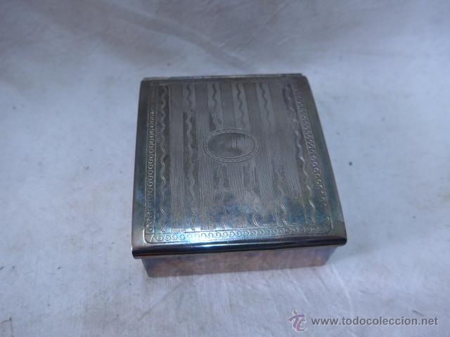 Antiquit&eacute;s: Antigua bonita caja plateada, marcada de Berlin
