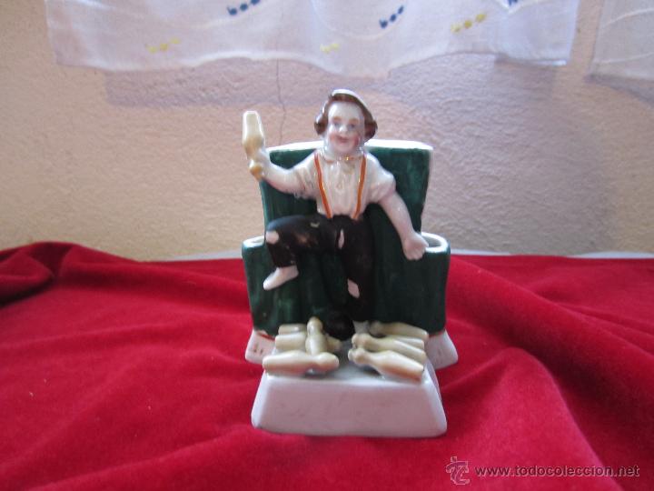 Antig&uuml;edades: figura de porcelana - Foto 1
