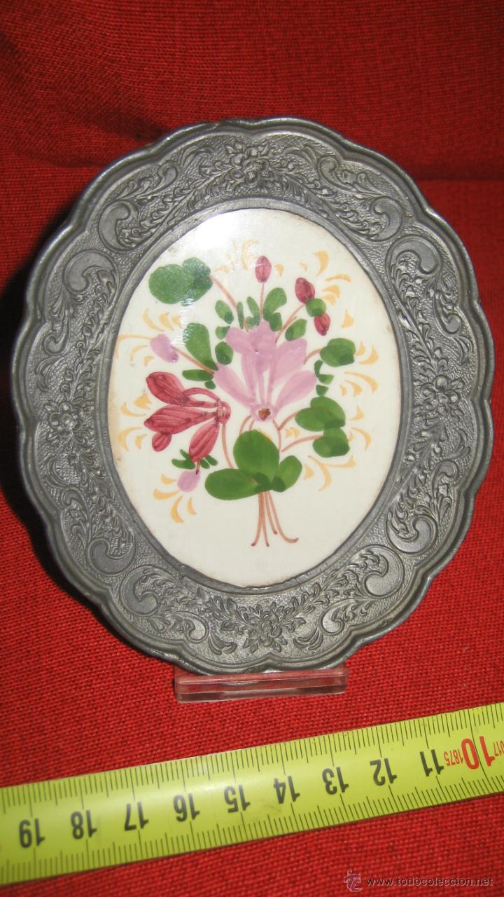 Antig&uuml;edades: ANTIGUO CUADRO CERAMICO - Foto 1