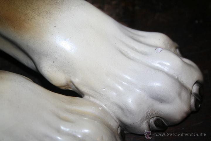 Antig&uuml;edades: ANTIGUA FIGURA DE LEON - Foto 8