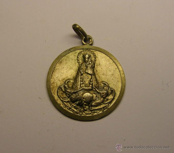 Antig&uuml;edades: Medalla religiosa de la Virgen - Foto 1
