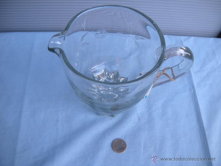 Antig&uuml;edades: ANTIGUA JARRA DE CRISTAL TALLADO - Foto 3