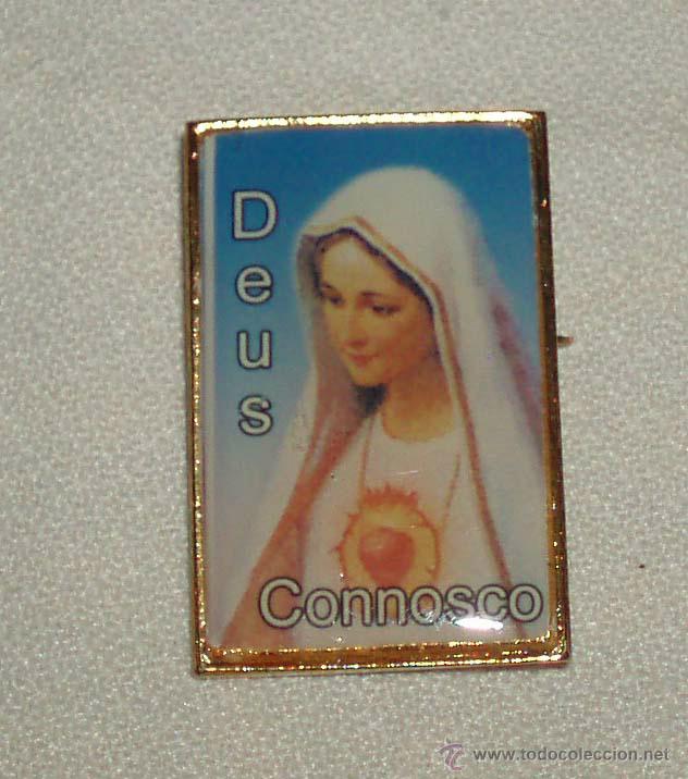 Antig&uuml;edades: bonito alfiler de la virgen - Foto 1