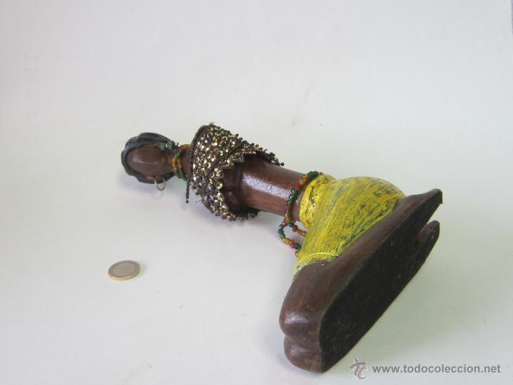 Antig&uuml;edades: FIGURA EN MADERA - Foto 6