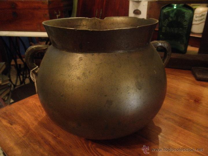 Antig&uuml;edades: &Aacute;NTIIQUISIMA OLLA CATALANA DE BRONCE - Foto 1