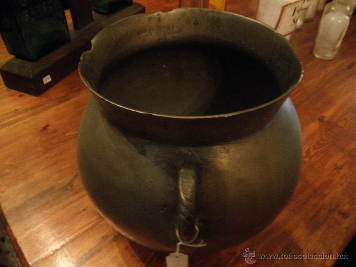 Antig&uuml;edades: &Aacute;NTIIQUISIMA OLLA CATALANA DE BRONCE - Foto 2