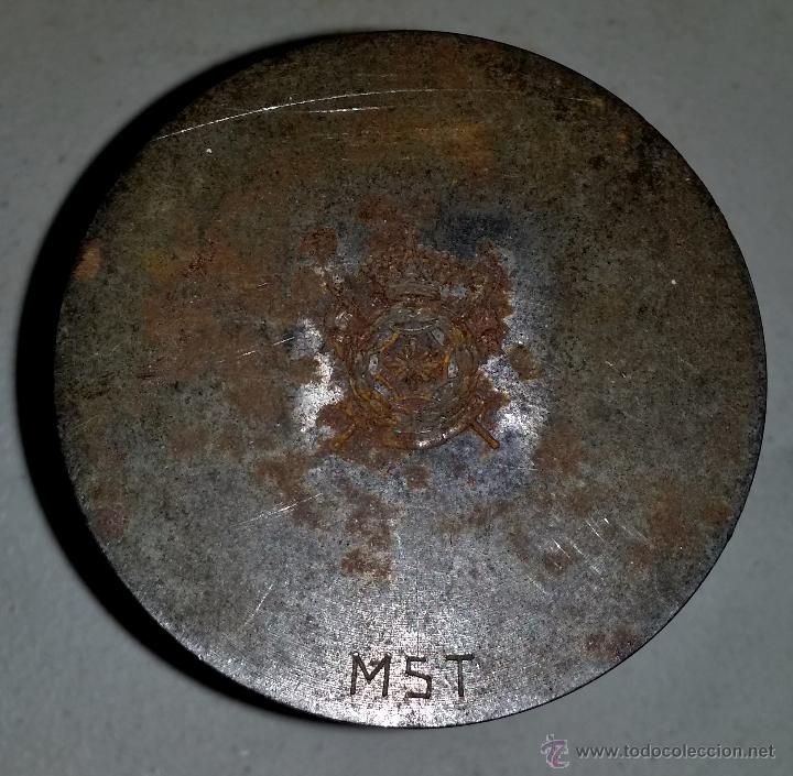 Antig&uuml;edades: TROQUEL DE INSIGNIA EPOCA DE ALFONSO XIII - Foto 2